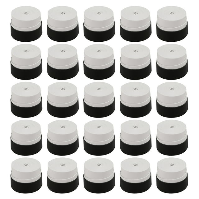 Abody Pack of 25 Tennis Racket Grips -skid Badminton Racquet Grips Vibration Overgrip Sweatband