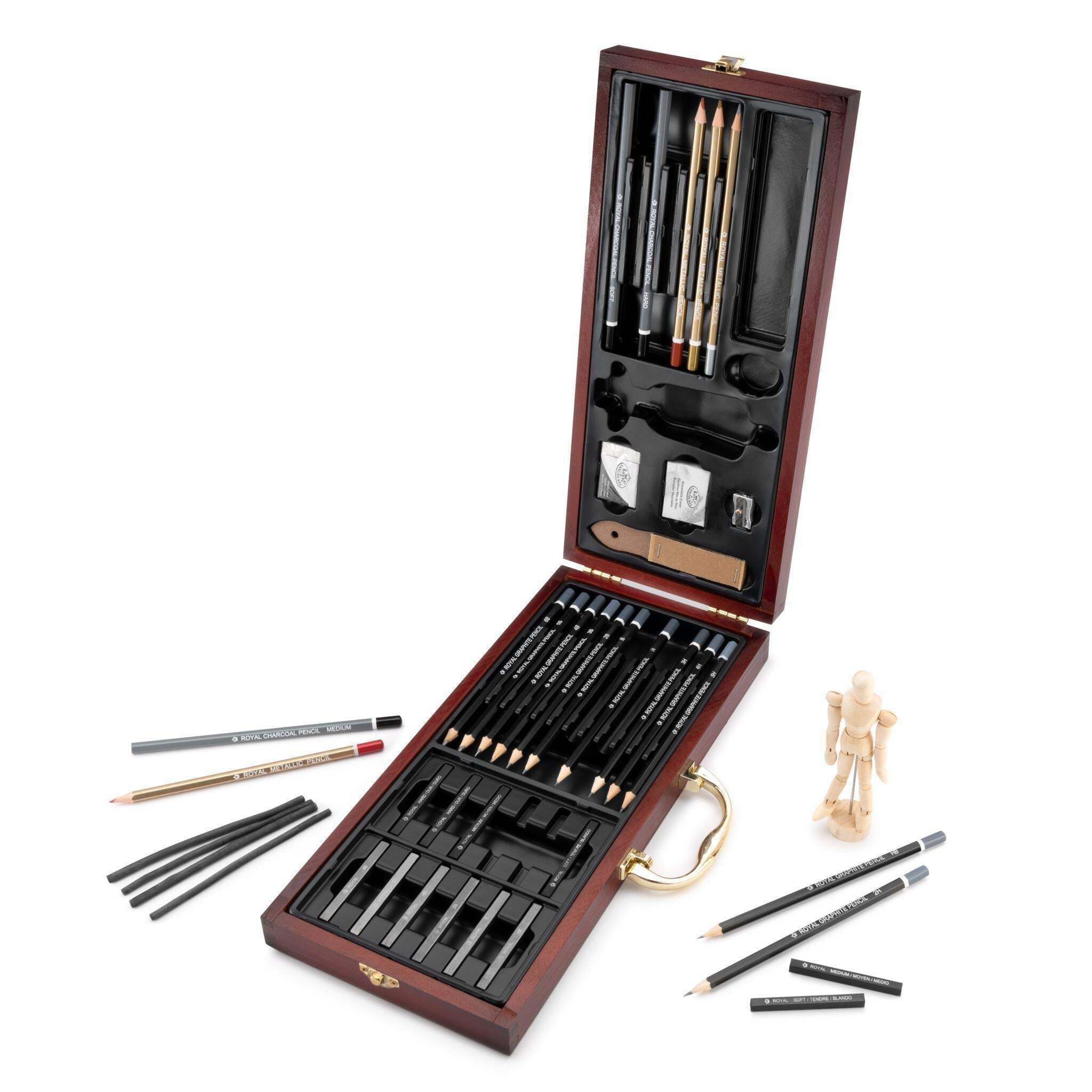 Royal & Langnickel Essentials™ 41pc Sketching Travel Art Set