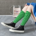thumbnail image 5 of Picia Women Crew Soft Moisture-wicking Socks St Patrick's Day Pattern Design Cotton Socks, One Size fit All, 5 of 6