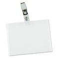 thumbnail image 5 of Deluxe Clear Badge Holder W/garment-Safe Clips, 2.25 X 3.5, White Insert, 50/box | Bundle of 5 Kits, 5 of 5