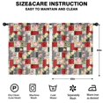 thumbnail image 2 of Pioneer Flower Floral Print Pattern Teens Curtains,Teens Insulated Curtains Set Of 2,Bedroom Essentials,Toddler Room Decor 52"x63", 2 of 5