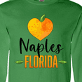 thumbnail image 4 of Inktastic Naples Florida Orange in Heart Long Sleeve T-Shirt, 4 of 5