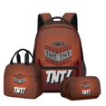 thumbnail image 1 of Minecraft Backpack Set for Students with Double Layer Pencil Case and Lunch Bag, 24 Styles, Waterproof School Supplies, 1 of 4