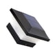 thumbnail image 5 of Lámpara de pilar solar para exteriores, lámpara de pared delimitadora LED, impermeable, para patio (luz blanca), 5 of 5