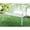White, variant on Garden Bench White Scroll Backrest 50 Inch Long