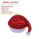 thumbnail image 3 of 2024 Lindo gorro navideño para niños/adultos, gorro de felpa no tejido rojo con luz LED, gorro de Papá Noel para el hogar, la oficina, el bar, la decoración de la fiesta navideña, 3 of 5