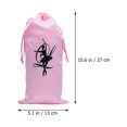 thumbnail image 4 of 2Pcs Dance Shoe Bags Drawstring Ballet Shoes Bag Portable Dance Shoe Storage Bag, 4 of 4