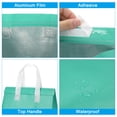 thumbnail image 4 of Insulated Take Away Bags, 25 Pcs Thermal Bags 11.8 x 7.9 x 12.6 Inch Mint Green, 4 of 6