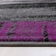 thumbnail image 7 of Allstar Rugs Allstar Exclusive Modern Abstract Brush Streak Area Rug Purple 4' 11"x6' 11" 5' x 8', 7 of 7