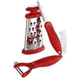 thumbnail image 2 of UTENSILIOS DE COCINA 3 PZAS LUGANO ACERO INOXIDABLE MANGO ERGONOMICO ROJO MAGEFESA Magefesa 84291/13335045, 2 of 2