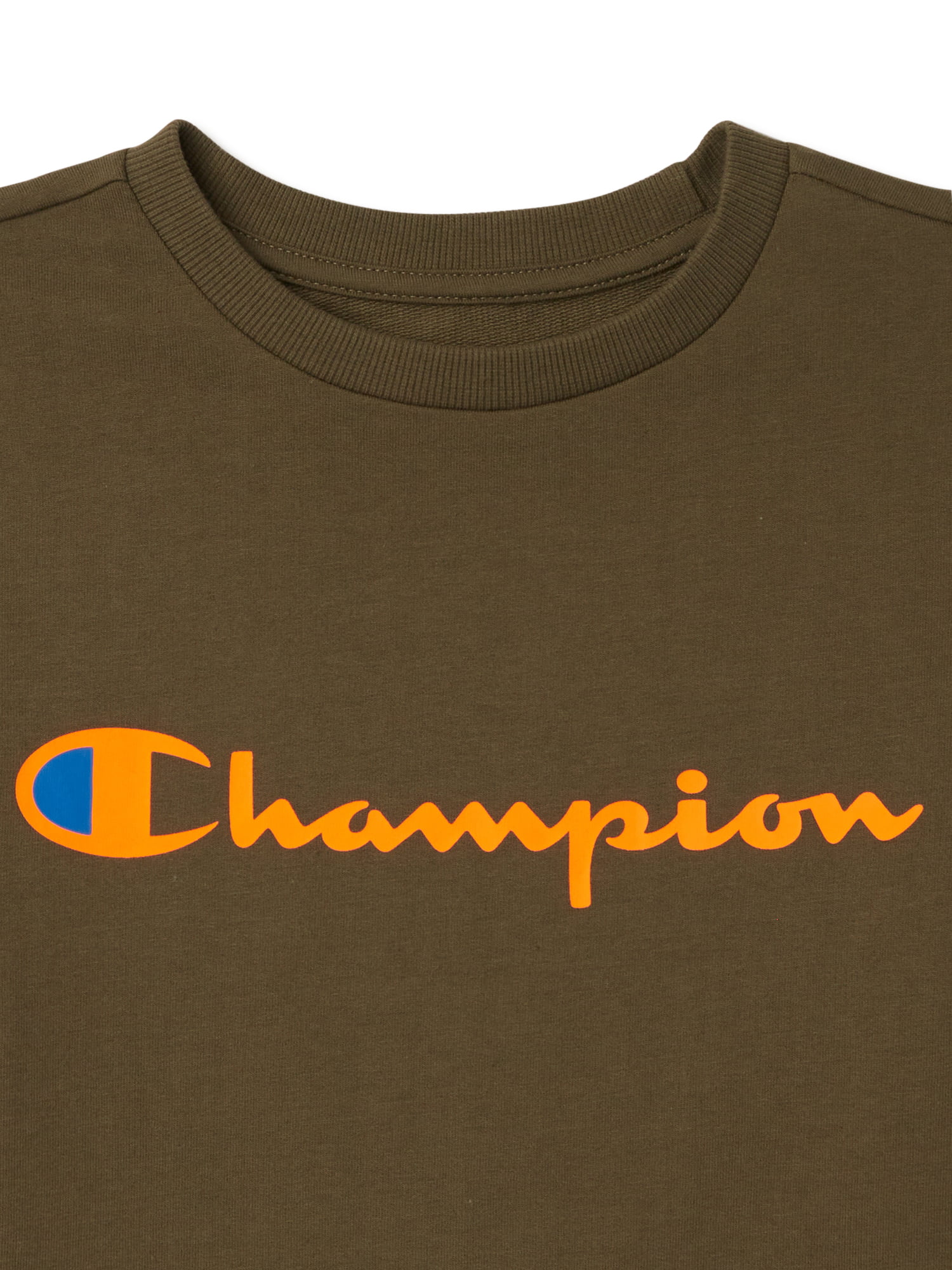 Champion Boys Signature Fleece Crewneck Sweatshirt, Sizes 8-20