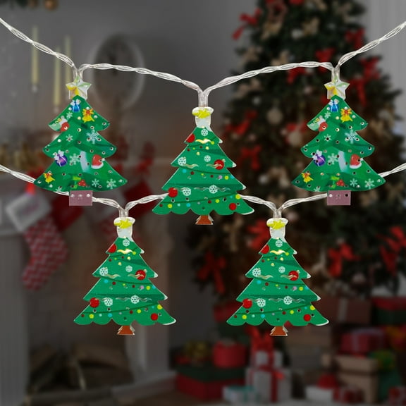 Northlight LED Christmas Tree Fairy Lights - 5.5' Copper Wire - 10ct