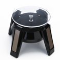 thumbnail image 1 of Soporte de exhibición giratorio, mesa de exhibición Solar giratoria automática de 360 grados, modelo de figura, Base, mesa giratoria, negro, 1 of 2