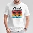 thumbnail image 5 of On Cruise Time Coconut Tree And Anchor Summer Beach Party TShirt, 5 of 6