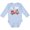 AE-Light Blue, variant on Inktastic I'm 1 Fire Truck 1st Birthday Boys or Girls Long Sleeve Baby Bodysuit
