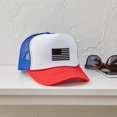 thumbnail image 4 of CafePress - Subdued US Flag Tactical - Adjustable Unisex Printed Trucker Hat with Mesh Back, 4 of 10