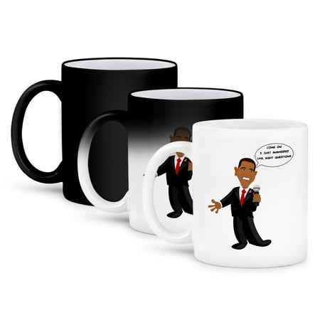 

3dRose President Barack Obama Sayings 11oz Magic Transforming Mug
