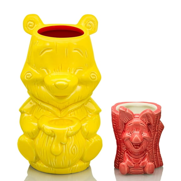 Geeki Tikis Disney Winnie The Pooh and Piglet Mug Set