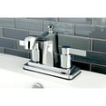 thumbnail image 3 of Kingston Brass FB4641NDL 4 in. Centerset Bathroom Faucet, Polished Chrome, 3 of 4