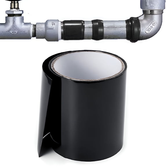 ICERUN 2026 New Waterproof Seal Repair Adhesive Plumber'S Tape, Black for Plumbing Repairs, Leak Sealing, Pipe Maintenance, Waterproofing, Home Repairs.