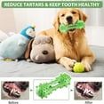 thumbnail image 2 of AAOMASSR Dog Toothbrush Chew Toy | Puppy Teeth Cleaning Toy | Dog Dental Toy Natural Rubber Dental Care Chewing Cleaning Stick for Small Medium Large Dogs, 2 of 7