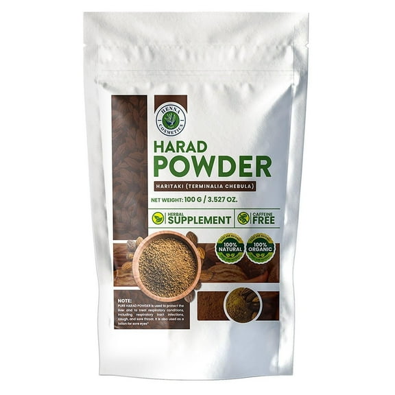 Harad Powder (Terminalia Chebula) 100 Grams (3.53 oz.) Herbal Supplement