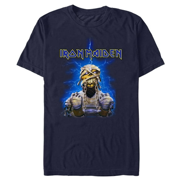 Mens Iron Maiden Powerslave Mummy T Shirt