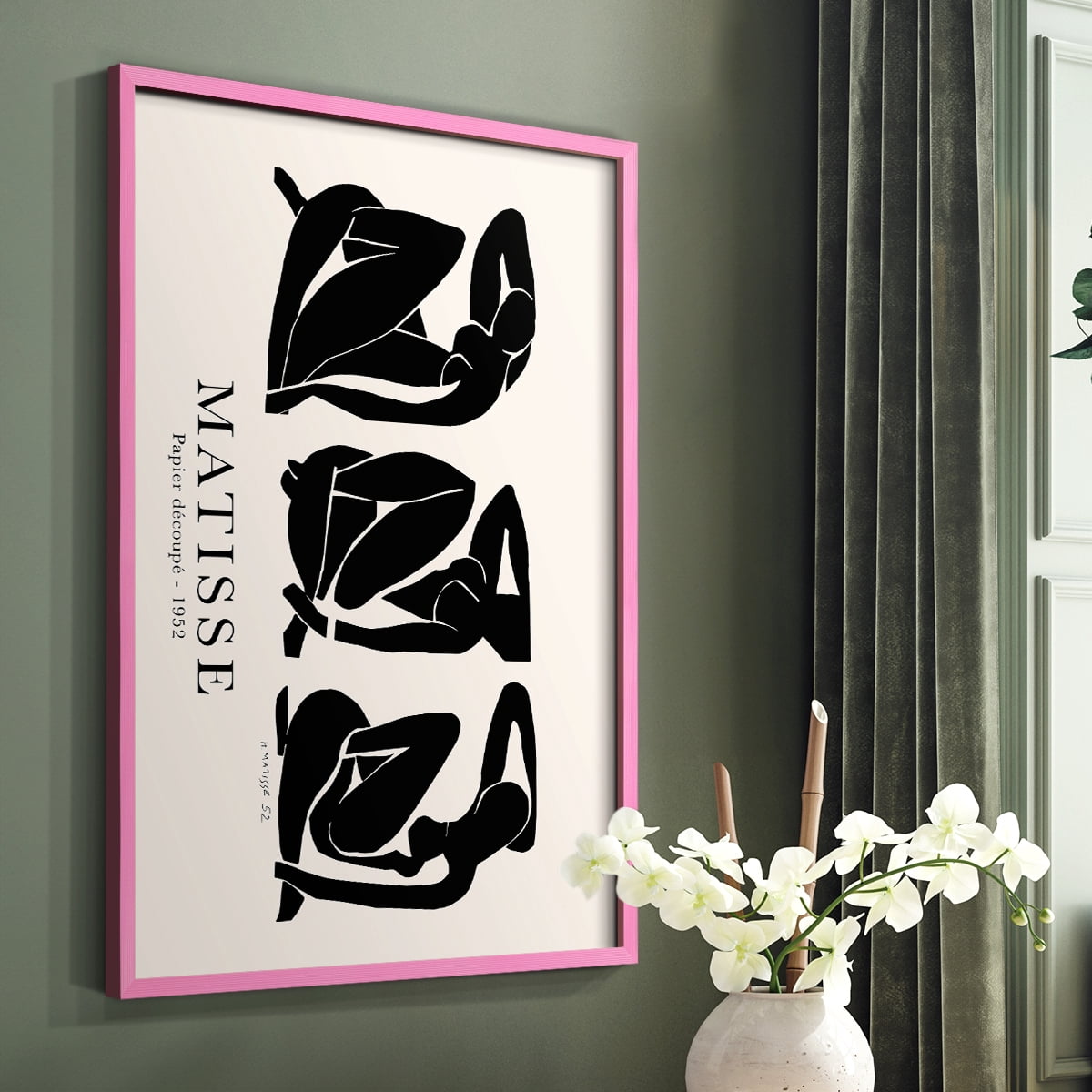 Matisse CCLXIV in Solid Wood 8 x 10 Framed Print