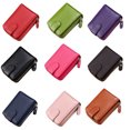 thumbnail image 4 of serony Card Holder Mini Wallets Zipper Pouch Exquisite Large Capacity Convenience Male Accessories Long-lasting Cash Container Sack Black, 4 of 7