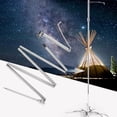 thumbnail image 3 of LOVIVER Lightweight Portable Camping Foldable Pole for Tent Lantern Hanging, Compact, 3 of 8