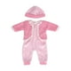 thumbnail image 2 of Accesorios de ropa para muñecas de 18 pulgadas Zulema traje de muñeca Rosado, 2 of 7