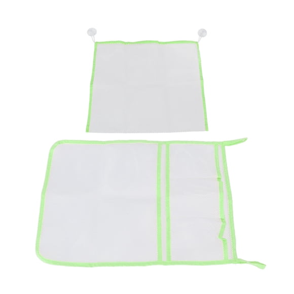 Sac en Filet pour Jouets de Baignoire, 2 Pcs Sac de Bain en Maille pour Jouets de Baignoire Support de Jouet en Maille Clarté Remarquable