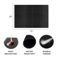thumbnail image 1 of Floor Protection Mat Grill Protection Floor Protection Mat Mat Grill Mat for Gas Grill Charcoal Grilling and Baking, 1 of 9