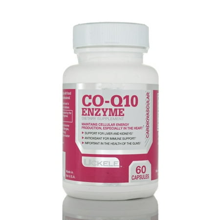 Uckele Co-Q10 enzyme Complément alimentaire, 100 mg, 60 ct