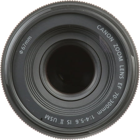 Canon - EF70-300 IS II USM Telephoto Zoom Lens for DSLR Cameras - black