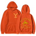 thumbnail image 1 of Sudadera con capucha informal de manga larga con estampado de Yellowstone Dutton para hombre y mujer, 1 of 5