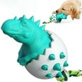 thumbnail image 1 of Juguetes para masticar para perros con huevos de dinosaurio, divertido juguete para masticar para perros con huevos de dinosaurio, juguete de goma duradero para perros, resultados impresionantes, 1 of 8