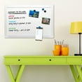 thumbnail image 4 of Excello Global Products White Wooden Magnetic Dry Erase Whiteboard, 24"x36", 4 of 5