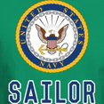 thumbnail image 3 of CafePress - U.S. Navy Sailor Dark T Shirt - Men's Classic Graphic Cotton T-Shirt, 3 of 4