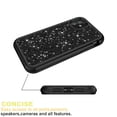 thumbnail image 4 of Compatible con iPhone 13 Series Case, Slim Luxury Glitter Sparkle Bling Shiny Girly Women Thin Protective Girl Women Phone Case Cover para iPhone13 Pro Max - Negro Sincero necesidades diarias, 4 of 5