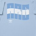 thumbnail image 2 of Umbro Mens Argentina Wavy Logo T Shirt (Light Blue, S-XXXL), 2 of 4