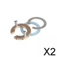 thumbnail image 1 of de Sujeción para Lavabo de Un Solo Orificio, Accesorios Duraderos para Baño y Cocina , 2 piezas, 1 of 8