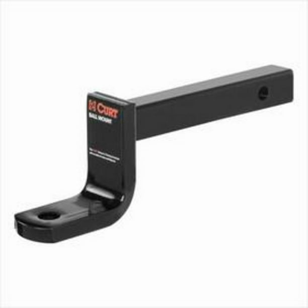 CURT 45016 Class 2 Trailer Hitch Ball Mount, Fits 11/4Inch Receiver, 3,500 lbs, 3/4Inch Hole