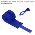 thumbnail image 4 of Uxcell Boxing Hand Wraps 118" Length Martial Arts Fist Bandages,, Blue 2 Pack, 4 of 6