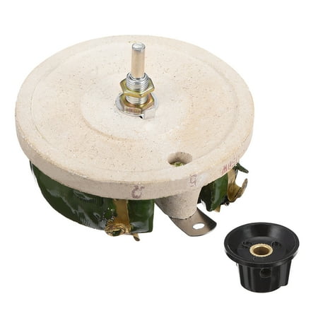 

150W 5R Wirewound Ceramic Potentiometer Variable Rheostat Resistor W Knob