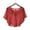 Red, variant on Visland Women Cape Crochet Lace All-match Mesh Summer Beaded Sequin Shrug Flapper Dress Shawl for Party