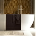 thumbnail image 5 of MALLONI HOME 8 Piece Towel Set 100% Ring Spun Cotton, 2 Bath Towels 27x54, 2 Hand Towels 16x28 and 4 Washcloths 13x13- Ultra Soft Highly Absorbent Machine Washable Hotel Spa Quality- Chocolate Brown, 5 of 7