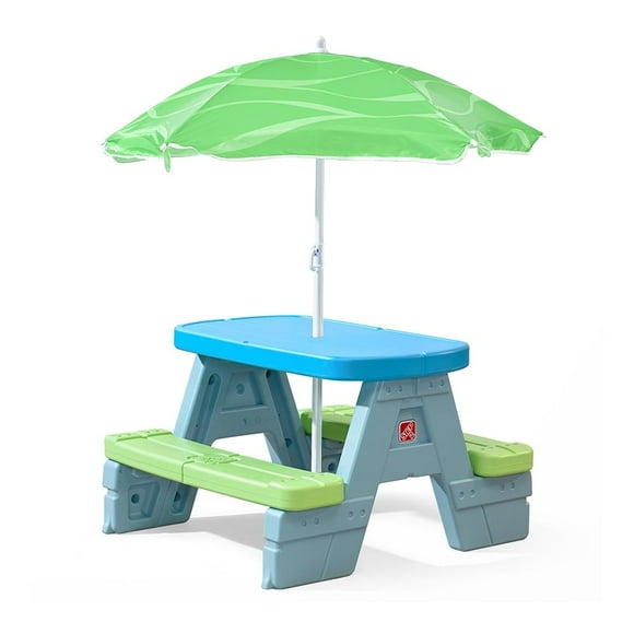 Mesa Picnic Step2 con Sombrilla