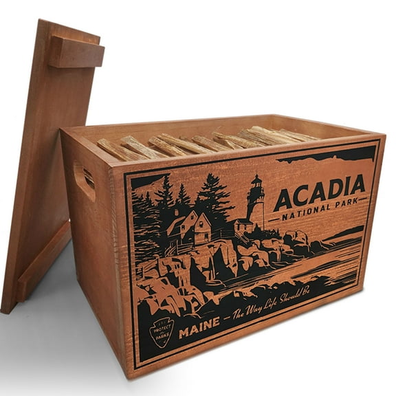 Better Wood Products Protect the Parks Fatwood Firestarter Sticks, Acadia