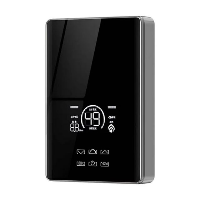 5500/7000W Instant Water Heater Smart Electric Shower Tankless Instant Water Heater Thermostat For Bathroom Kitchen ,Compact Design